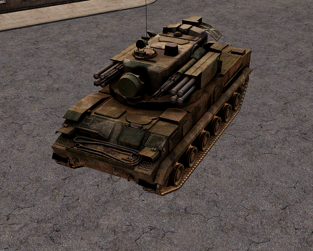 Russian SPAA Tunguska