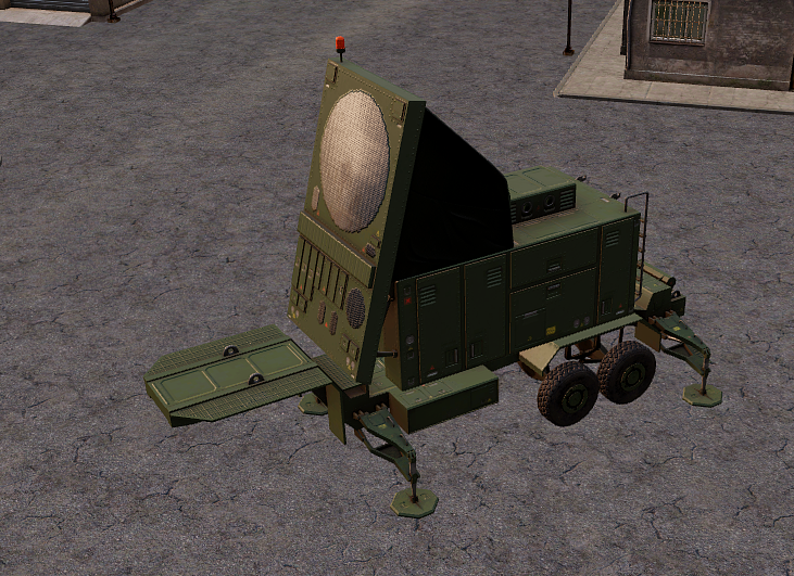 Russian Dual Band Radar