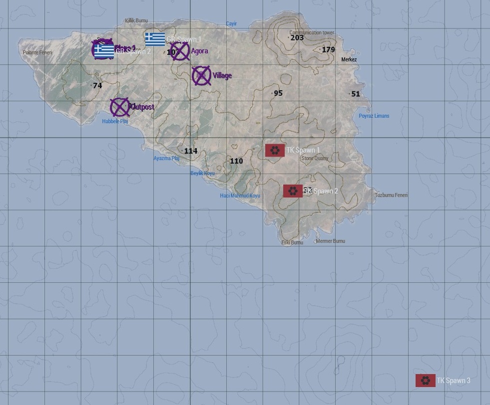 Tac map