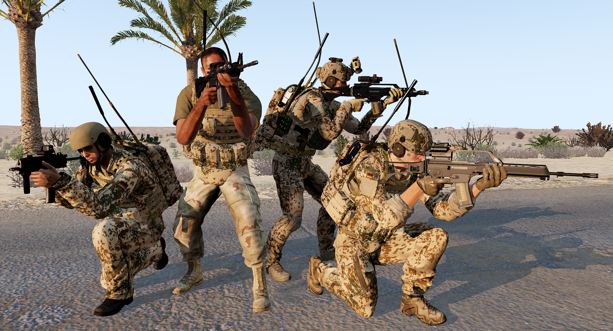 Germany + Peshmerga Uniforms