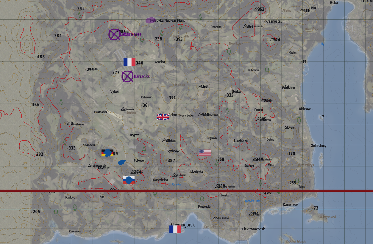 Tac map