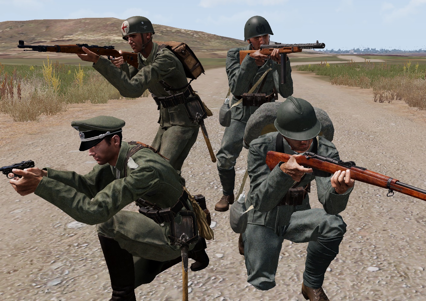 213ª Divisione Costiera and Fallschirmjäger
