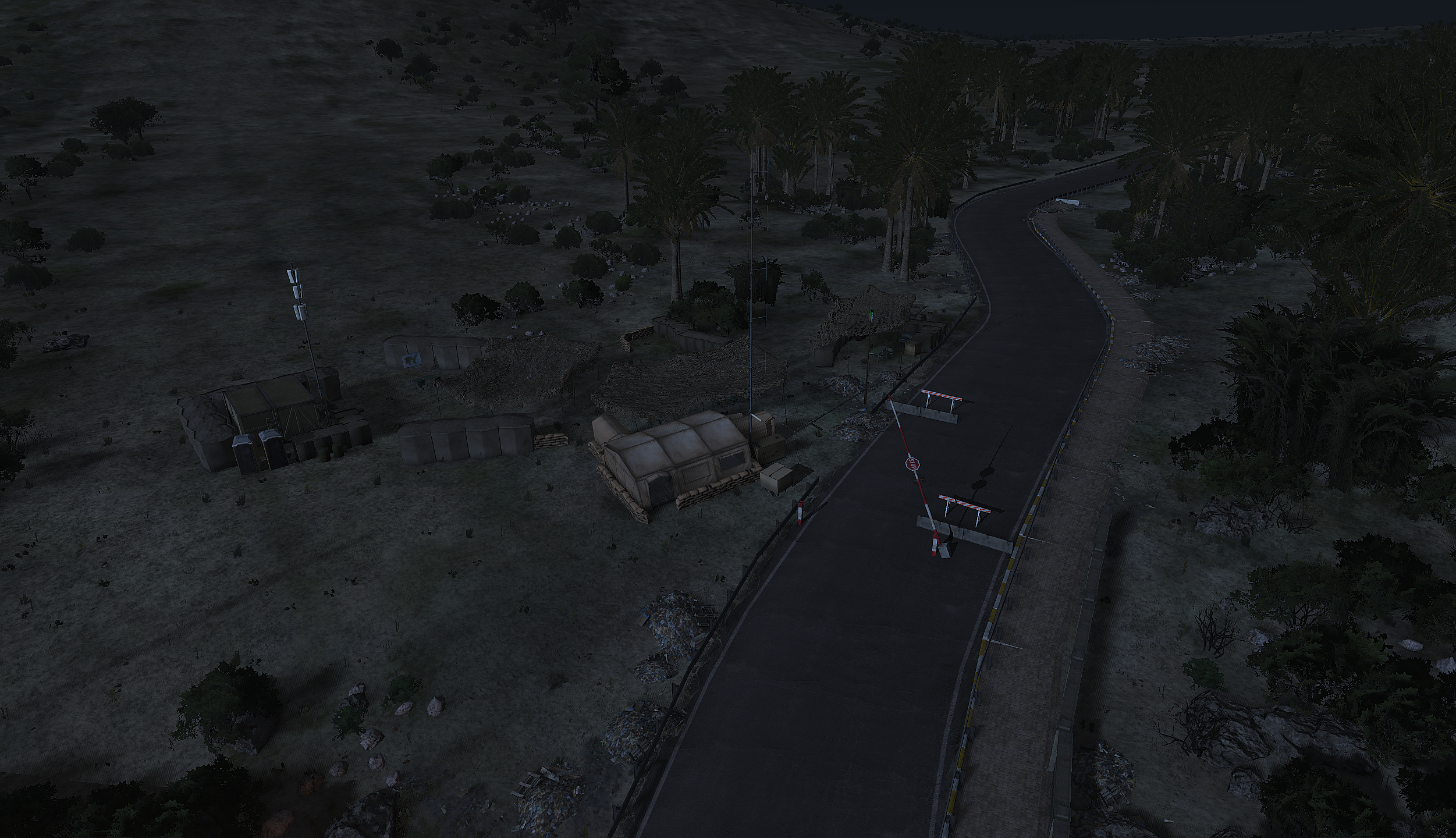 Northern checkpoint