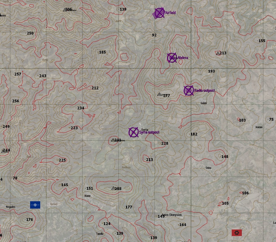 Tac map