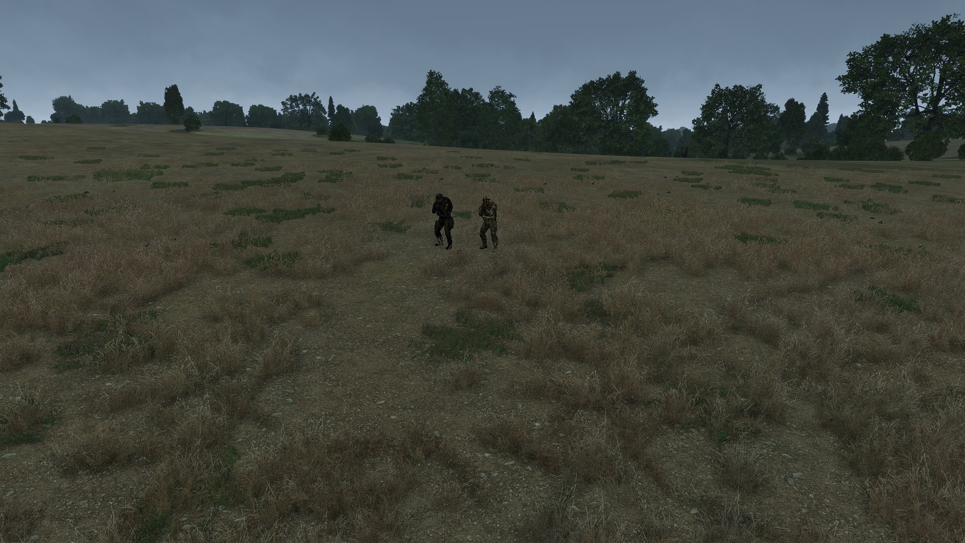 Uniforms into land